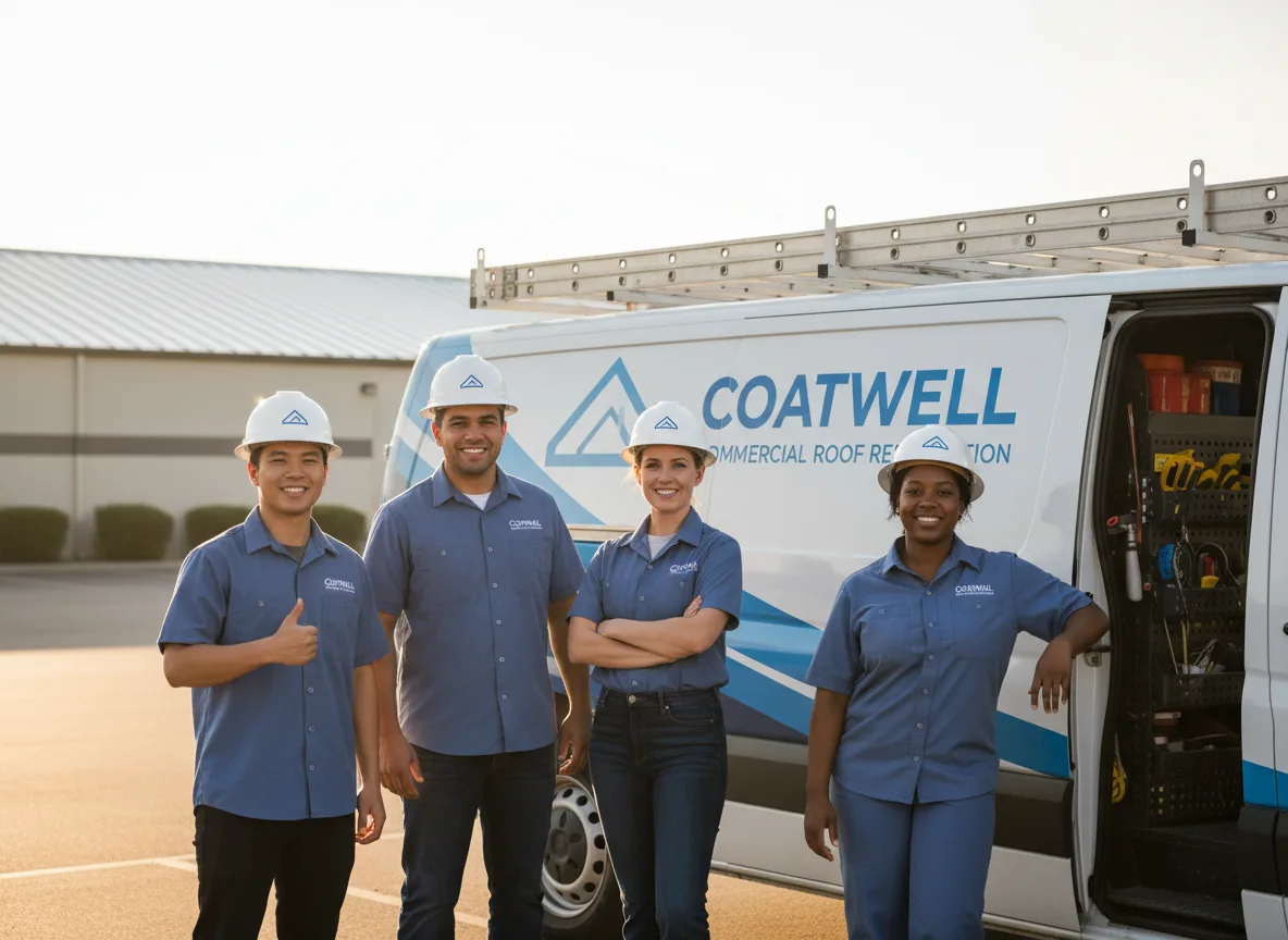 Commercial roof coating company in Omer, MI